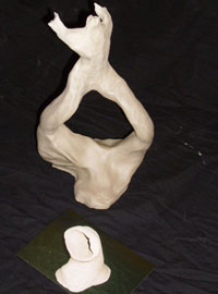 Skulptur Phoenixfly